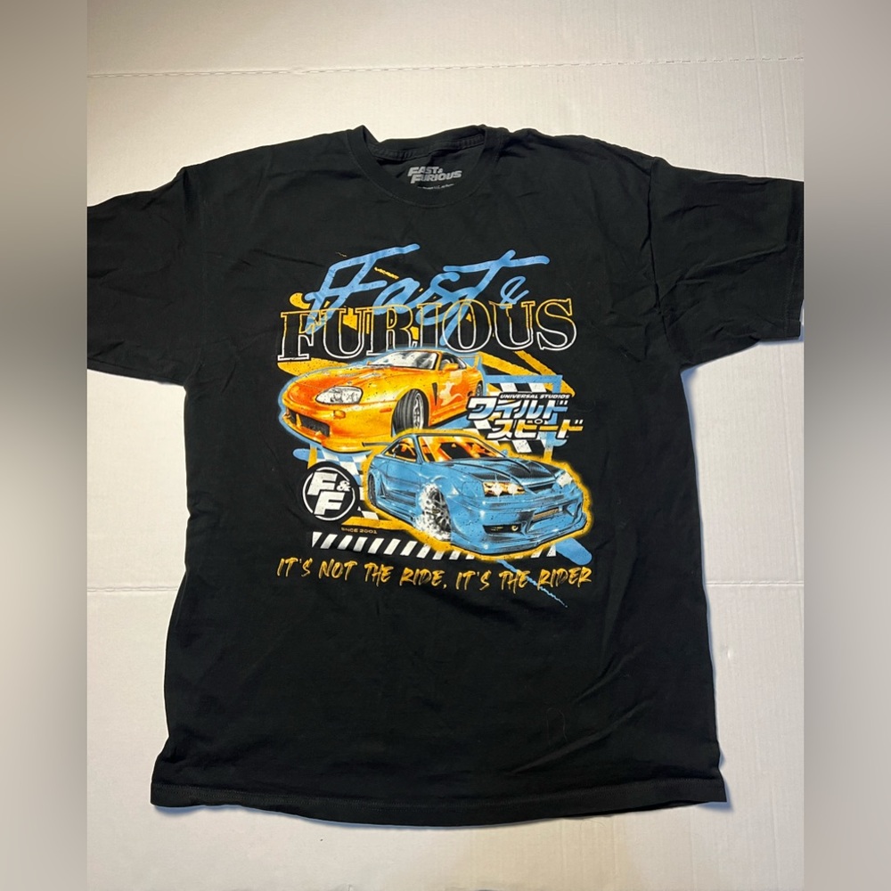 Universal Studios Men's Fast & Furious T-Shirt Size XL (46-48)